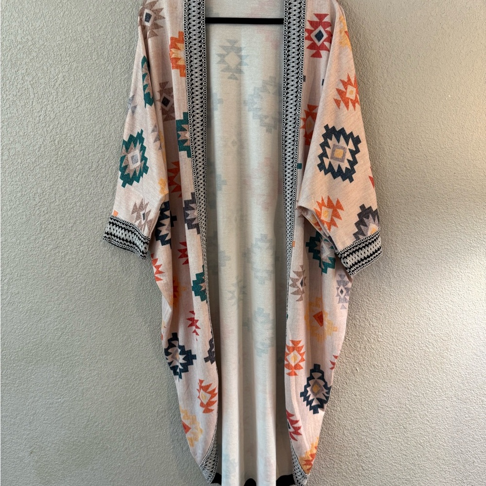 Bohemian Patterned Kimono